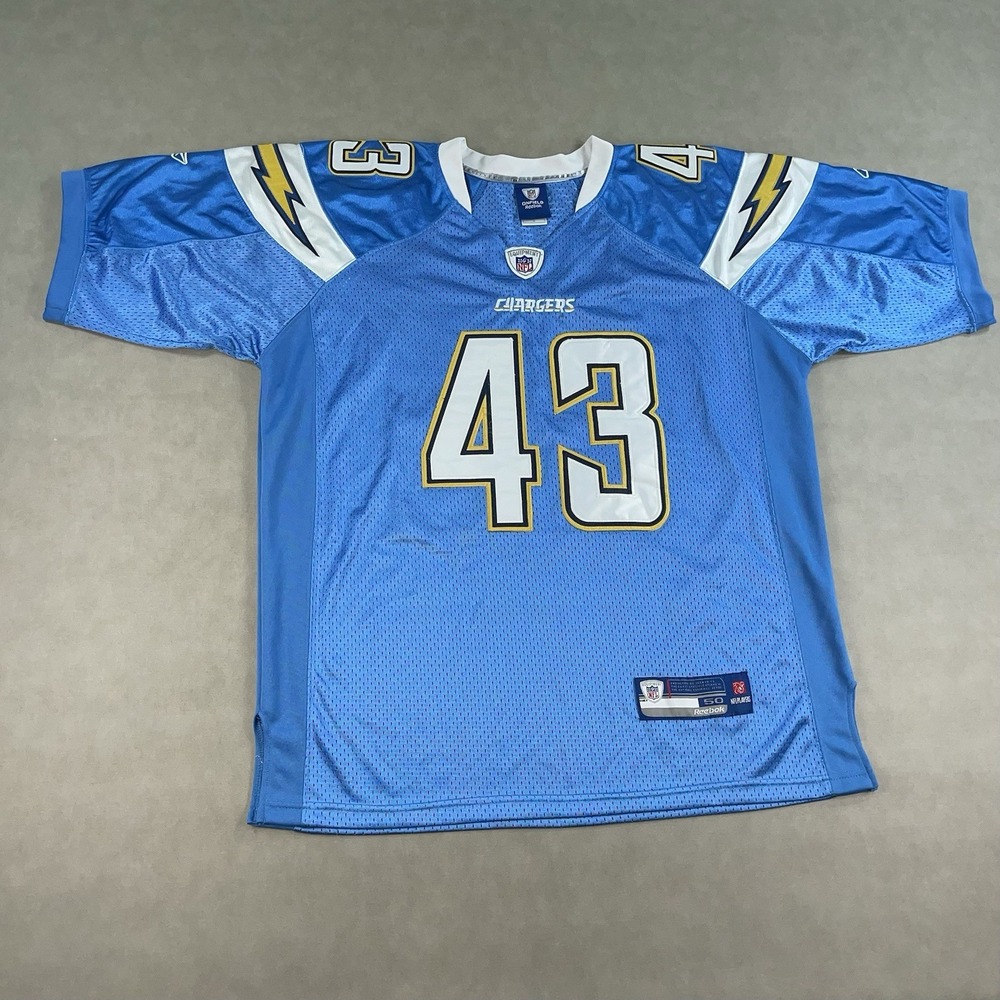 Vintage Reebok NFL Darren Sproles San Diego Chargers Stitched Jersey Size 50 XL